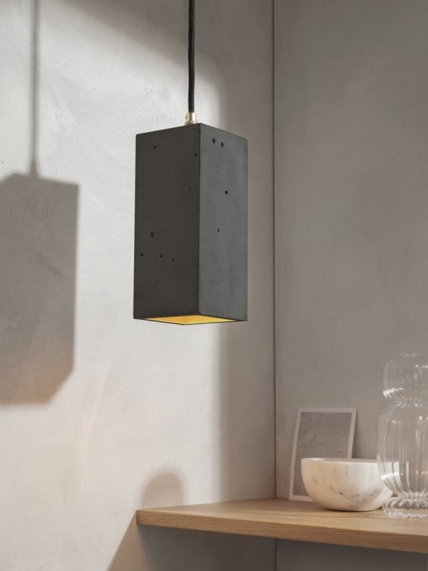 [B2] dark Hängeleuchte rechteckig