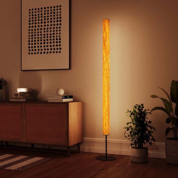 Gracia Stehleuchte Birke Maser - mit Stab