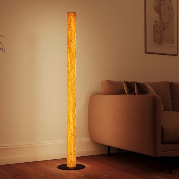 Gracia Stehleuchte Birke Maser - ohne Stab