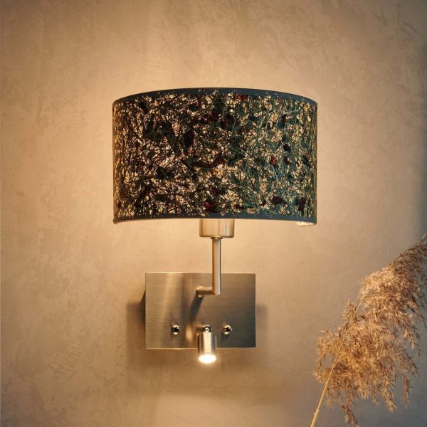 Cortexa Wandleuchte Rosenblüte