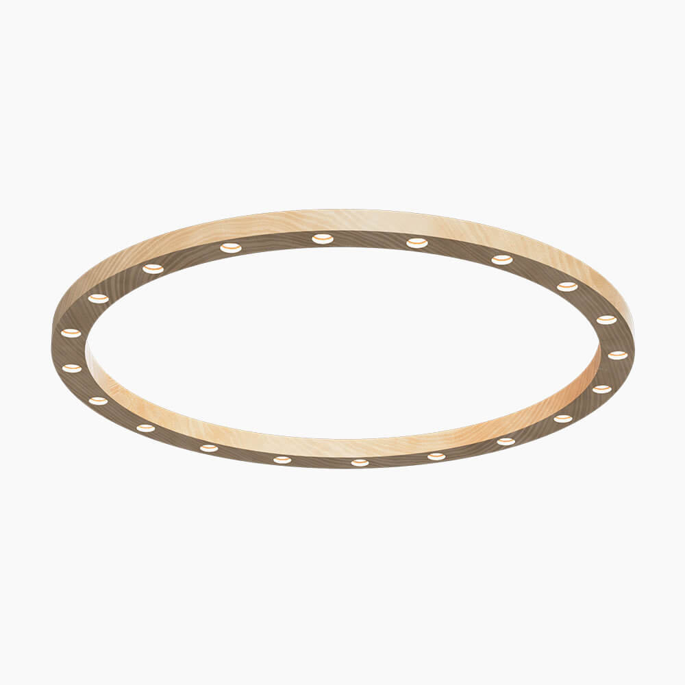 Holz Ring LED 70 – Bild 2