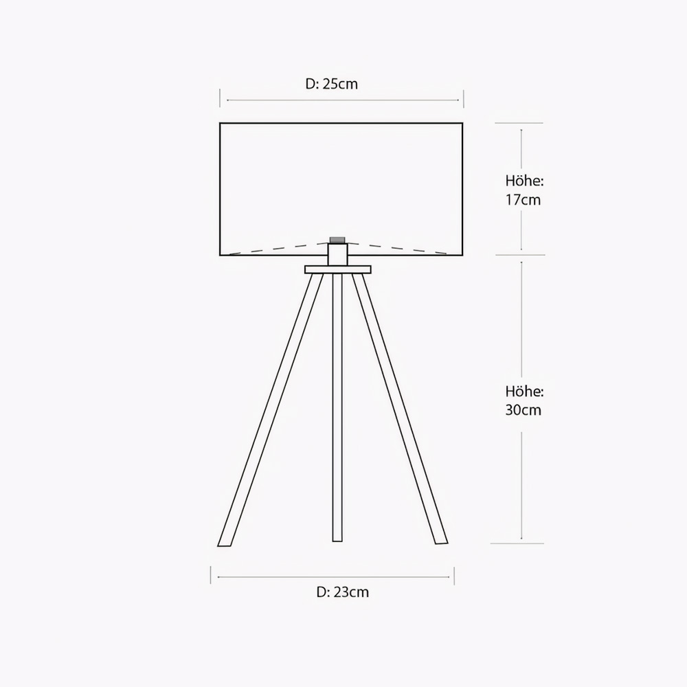 Ligno Tischleuchte – Bild 3