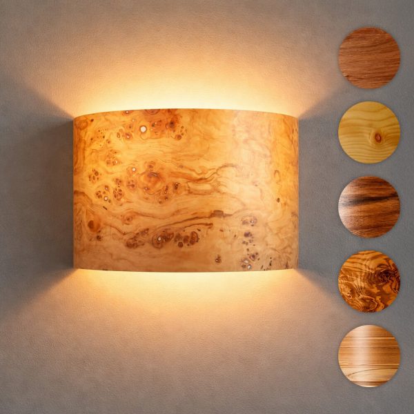 Cortex Holz - Wandleuchte