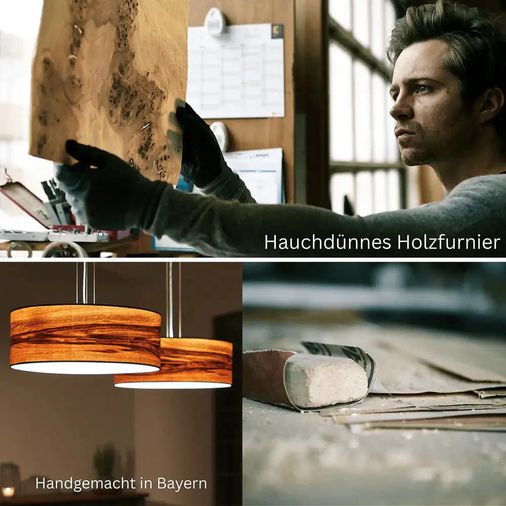 Discus Holz - Pendelleuchte – Bild 2