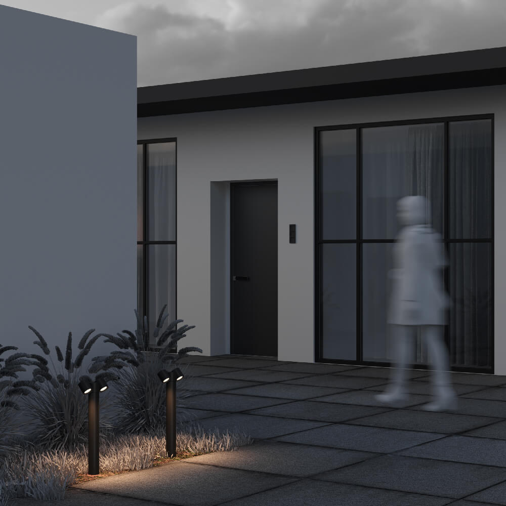 Wall Street Double - Pollerleuchte – Bild 2