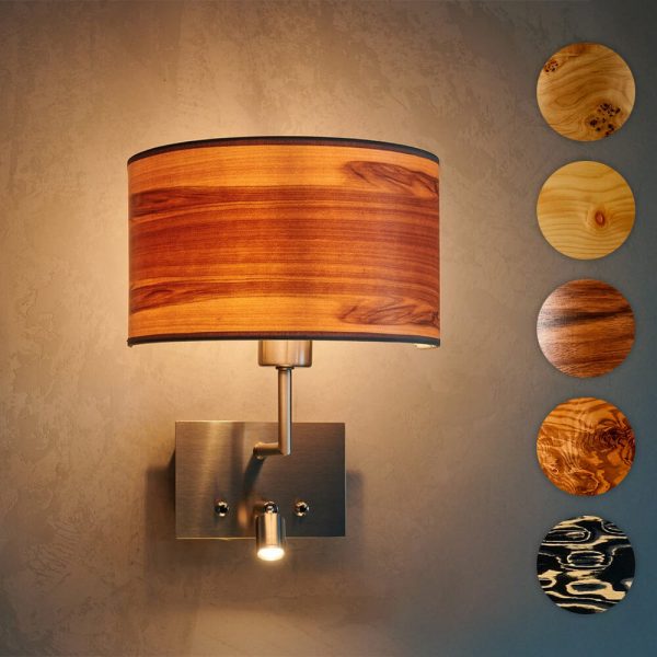 Cortexa Holz – Wandleuchte