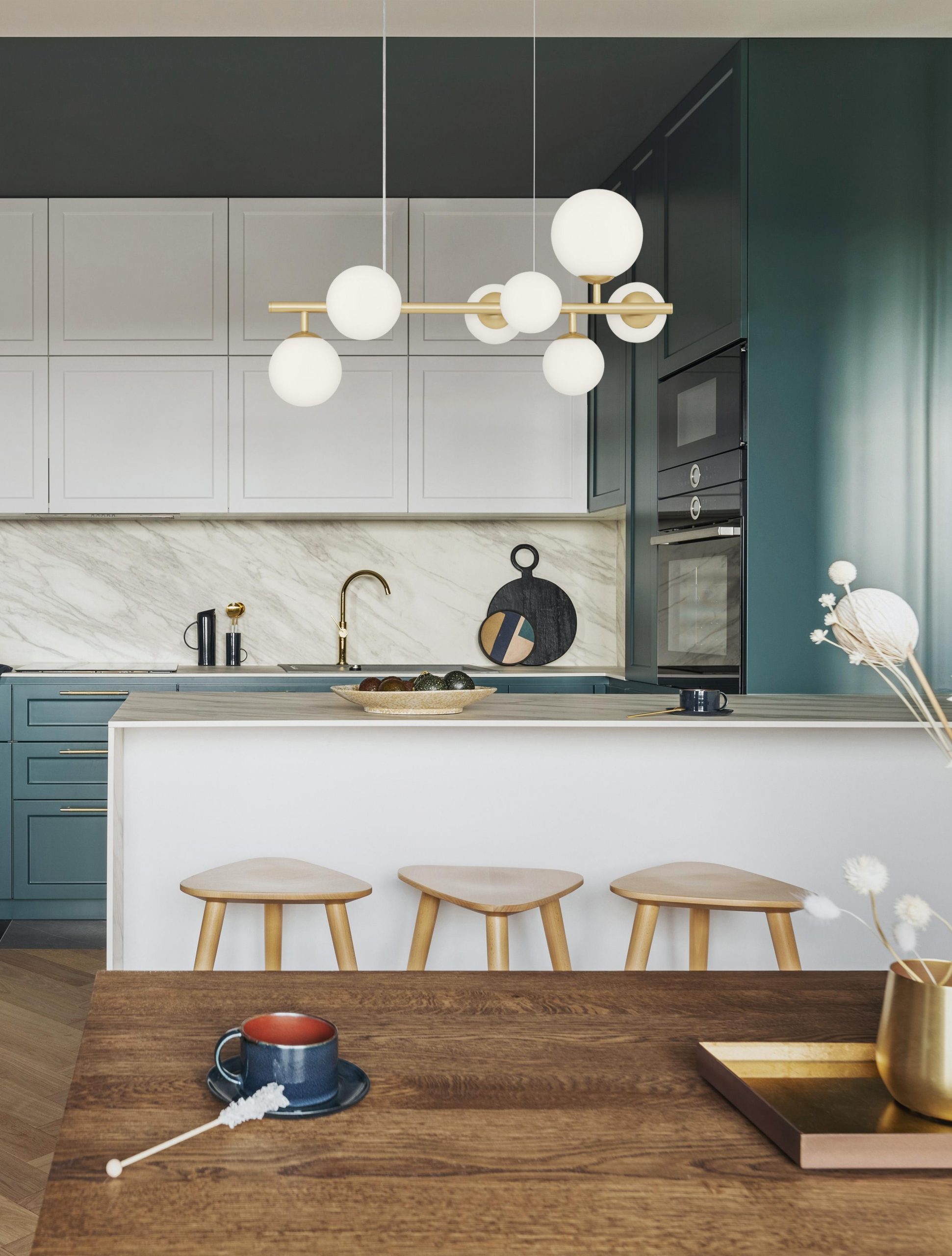 Odillia Linear Gold – Pendelleuchte – Bild 2