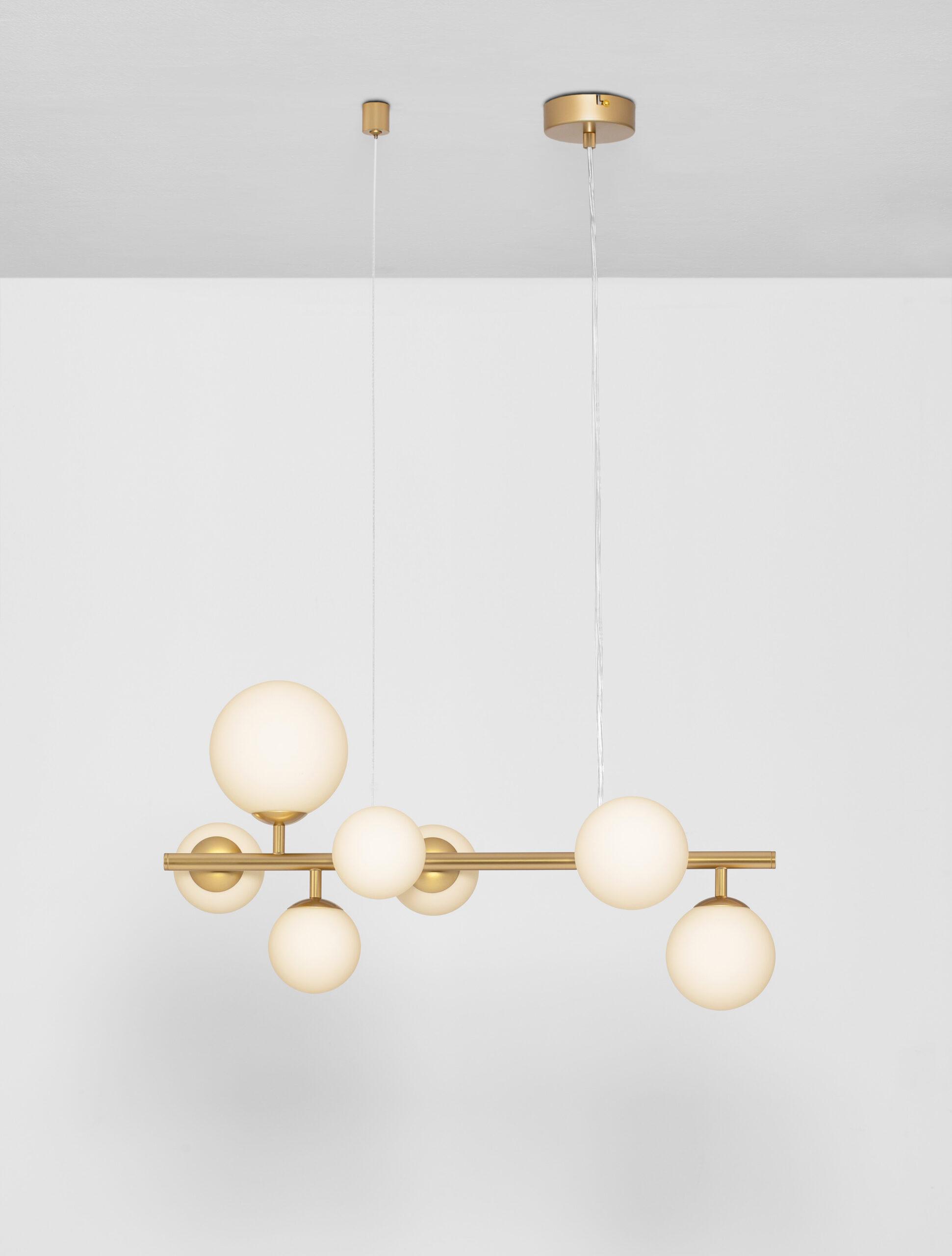 Odillia Linear Gold – Pendelleuchte
