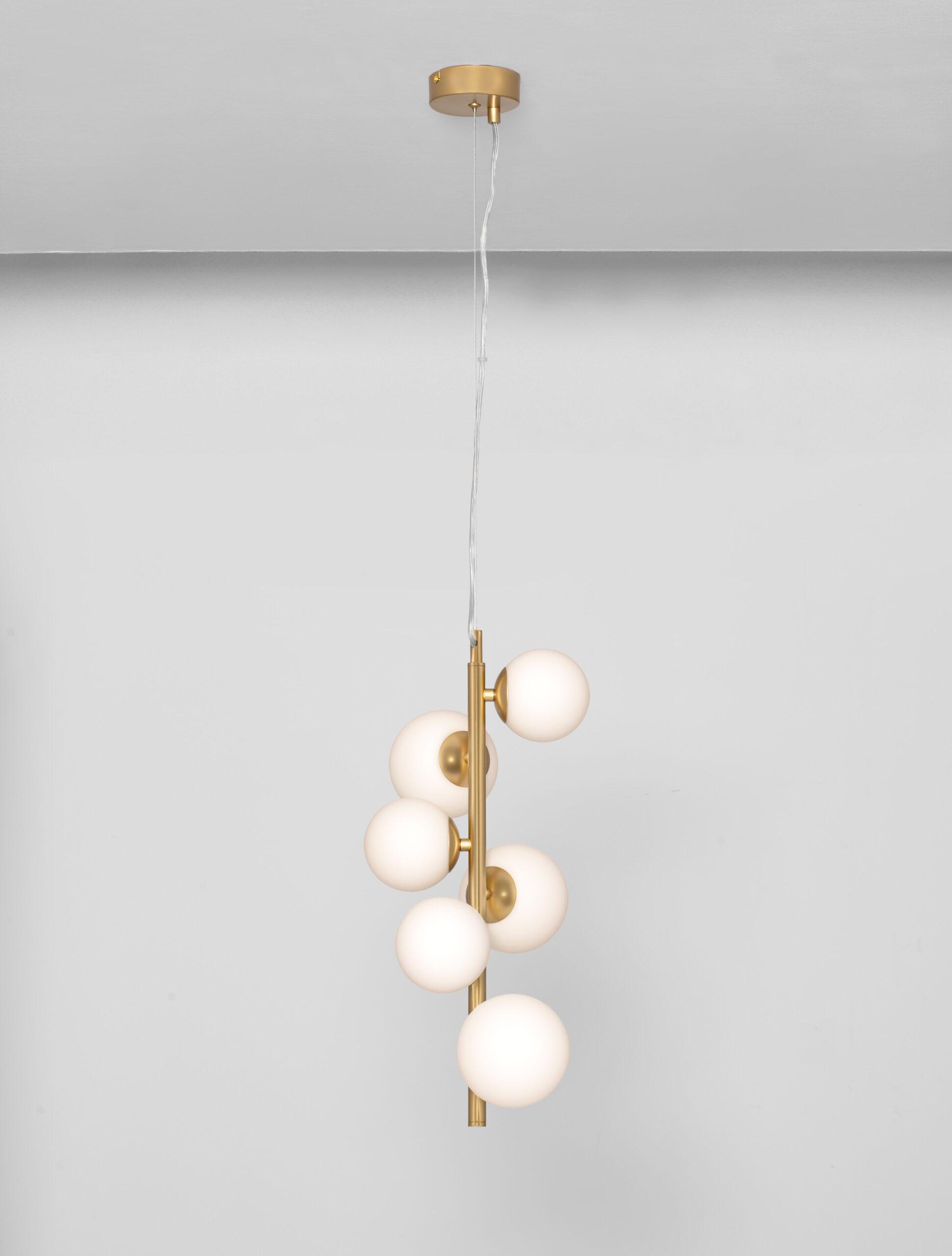 Odillia Cluster Gold – Pendelleuchte