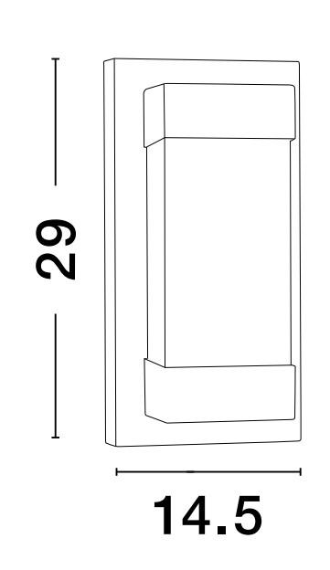 Leto M – Wandleuchte – Bild 5
