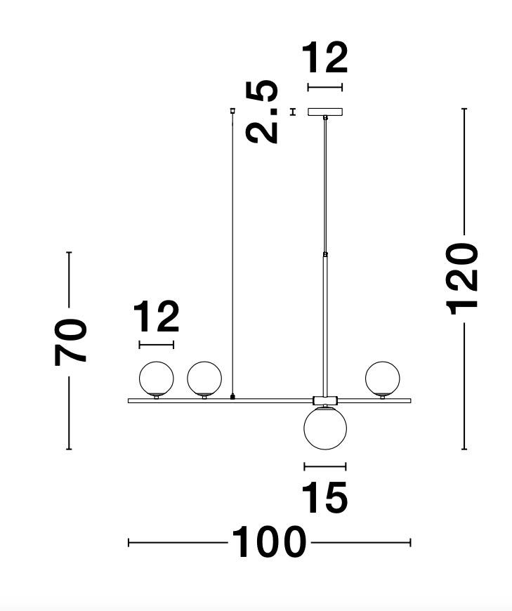 Impero Linear – Pendelleuchte – Bild 8