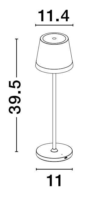Seina – Tischleuchte – Bild 3