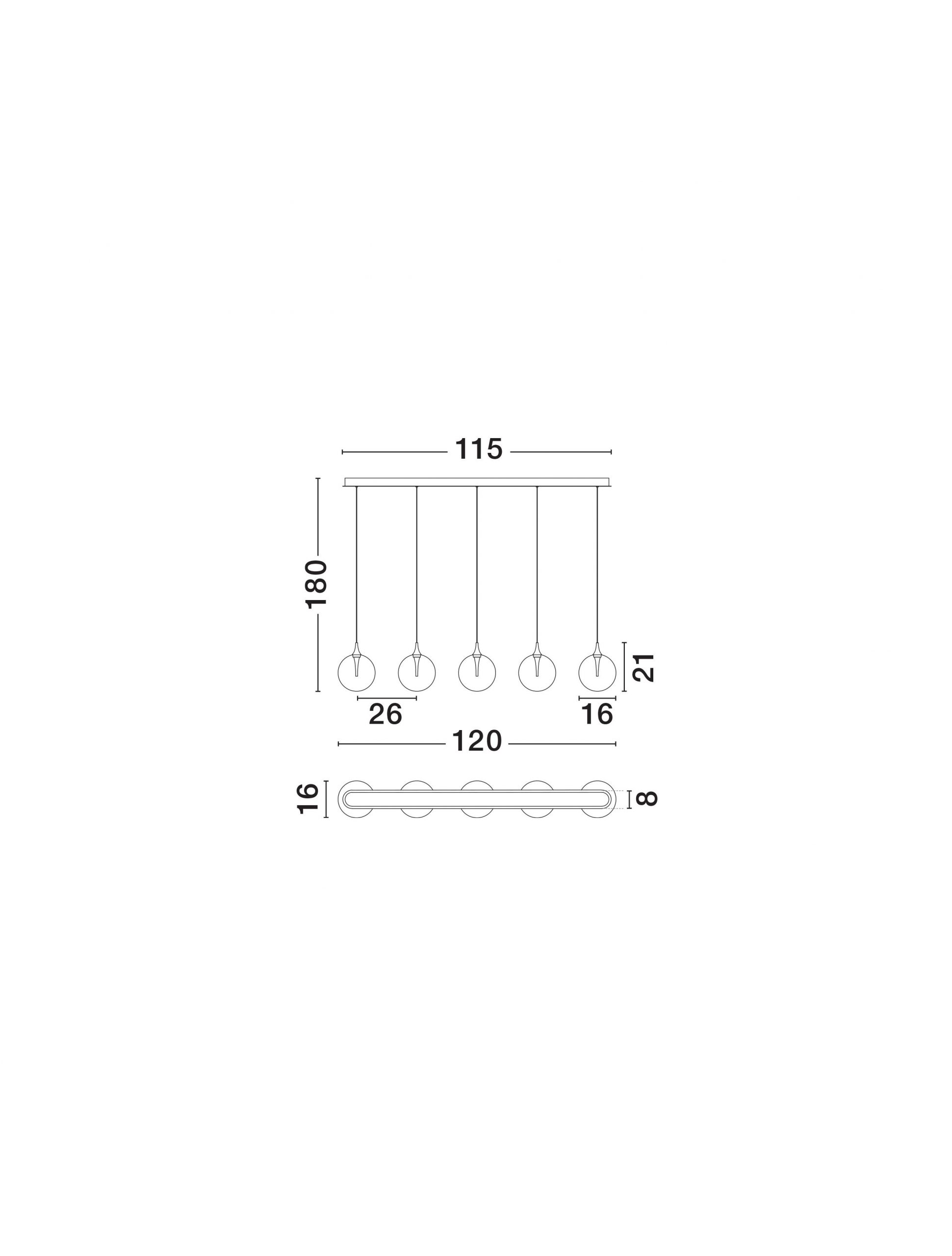 Orenda Linear – Pendelleuchte – Bild 5
