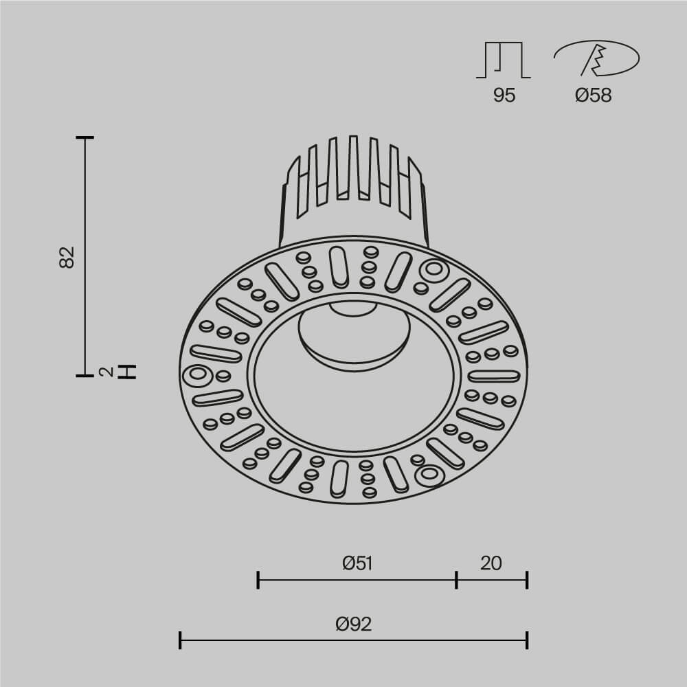 Dip Trim – Einbauleuchte – Bild 8