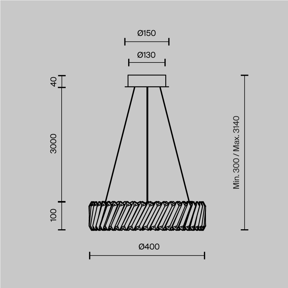 Cilia - Pendelleuchte – Bild 5